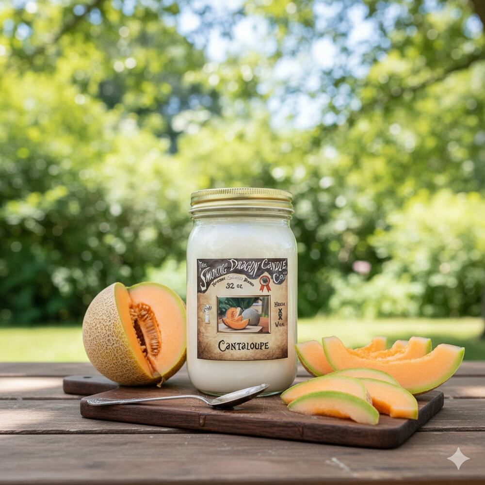 Cantaloupe - 32 oz Coconut Wax Candle